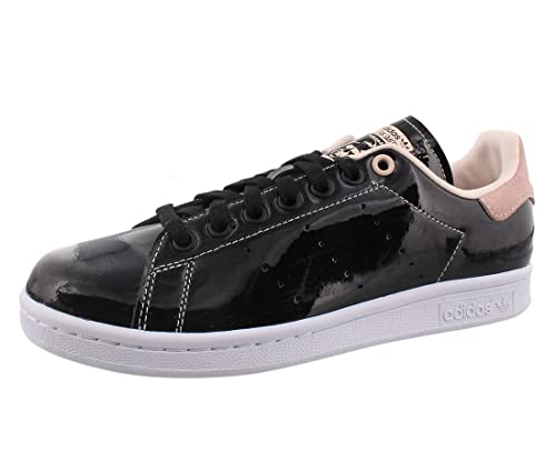 adidas Originals Damen Stan Smith Sneaker, Schwarz Weiß Rosa Tönung, 42 EU von adidas Originals