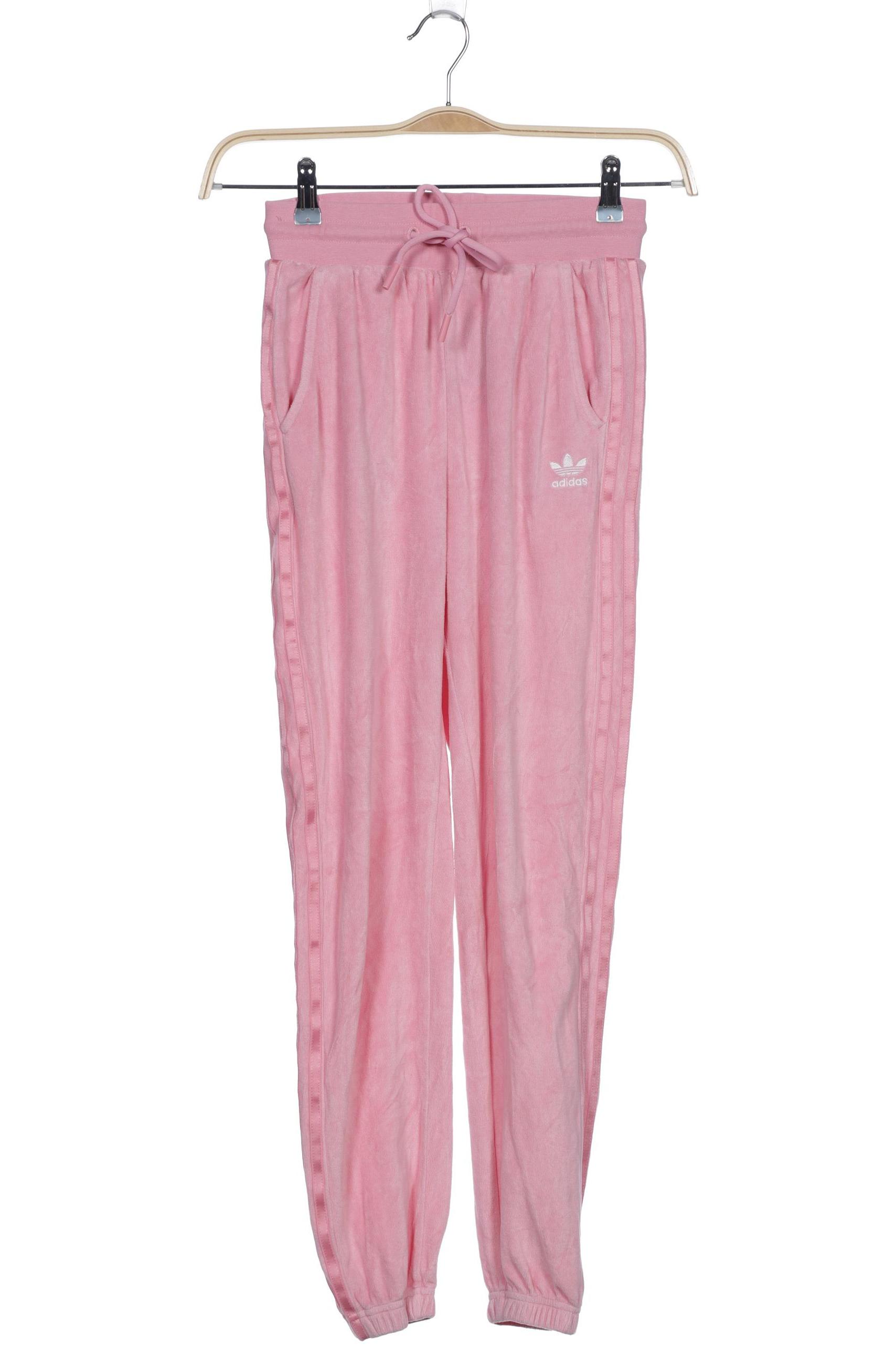 adidas Originals Damen Stoffhose, pink von adidas Originals