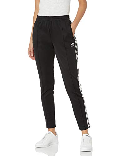 adidas Originals Damen Superstar Trainingshose, Schwarz, M von adidas Originals