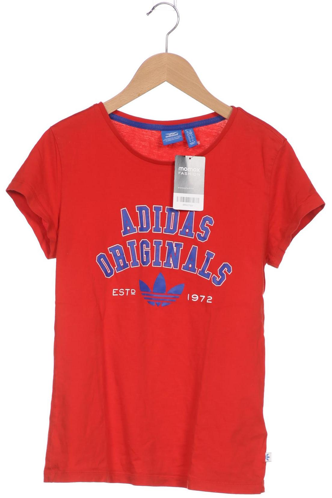 adidas Originals Damen T-Shirt, rot von adidas Originals