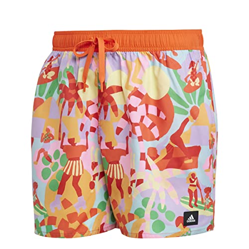 adidas Originals Damen und Herren Badeshorts Farm Lobster (69) L von adidas