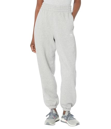 adidas Originals Essentials Fleece-Jogginghose für Damen, Mittelgrau meliert, S von adidas Originals