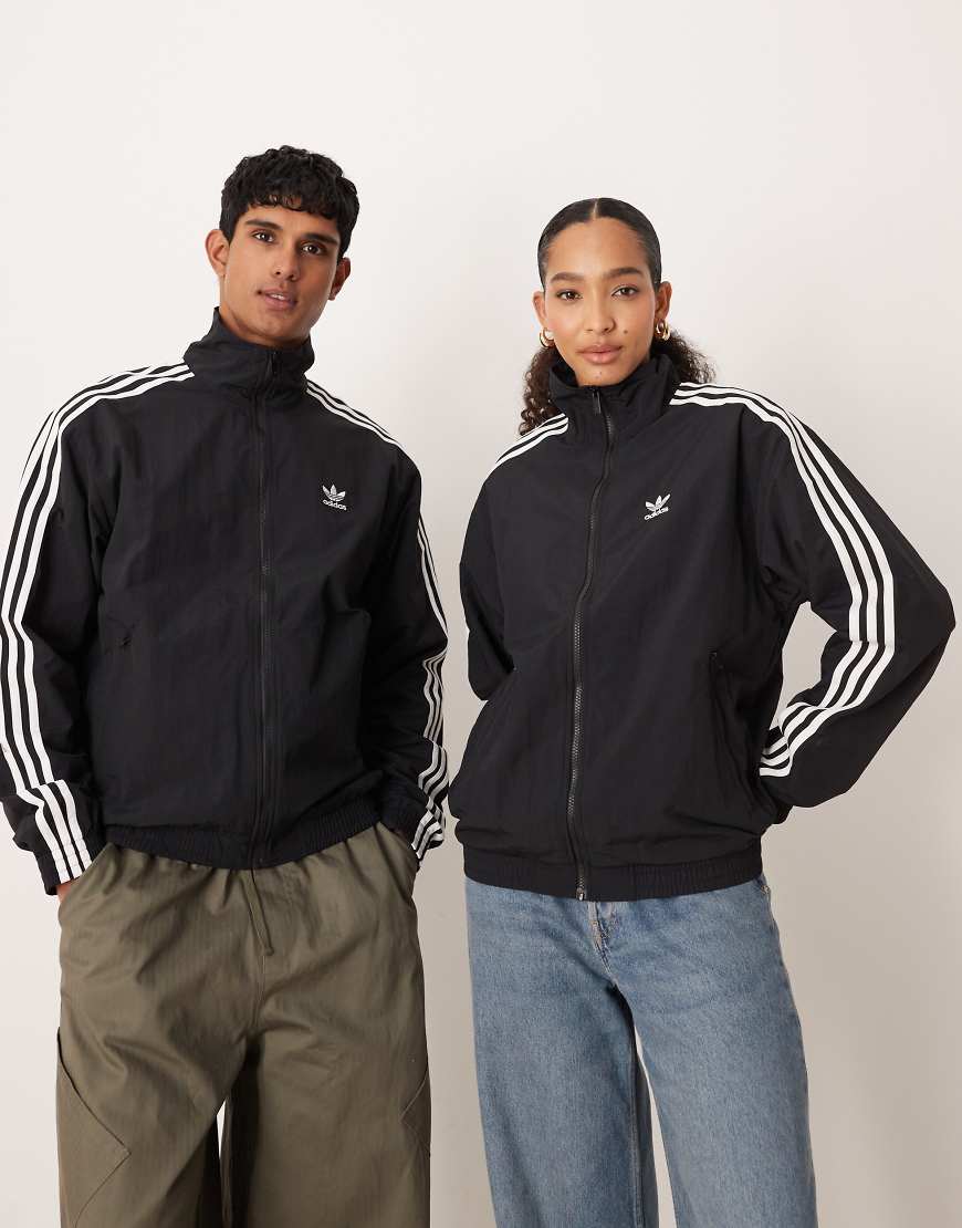 adidas Originals - Firebird - Trainingsjacke aus Webstoff in Schwarz adidas Originals - Firebird - Trainingsjacke aus Webstoff in Schwarz von adidas Originals