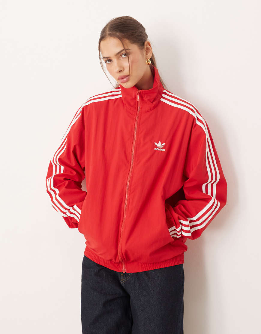 adidas Originals Firebird - Trainingsjacke in Rot von adidas Originals