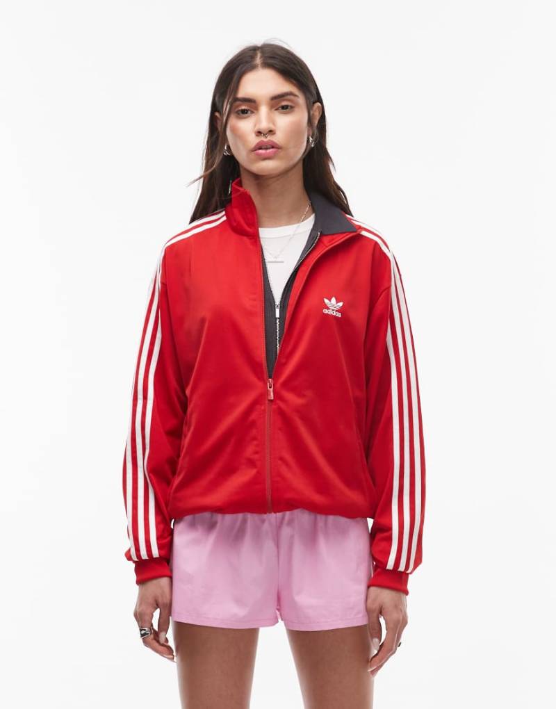 adidas Originals Firebird - Trainingsjacke in Rot adidas Originals Firebird - Trainingsjacke in Rot von adidas Originals
