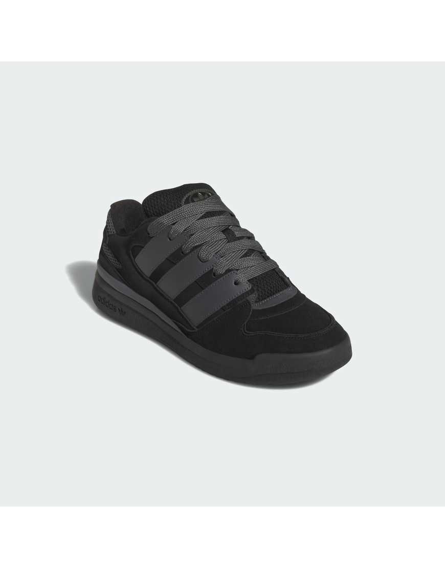 adidas Originals - Forum 2000 - Schuhe in Core-Schwarz/Grau Six/Core-Schwarz von adidas Originals
