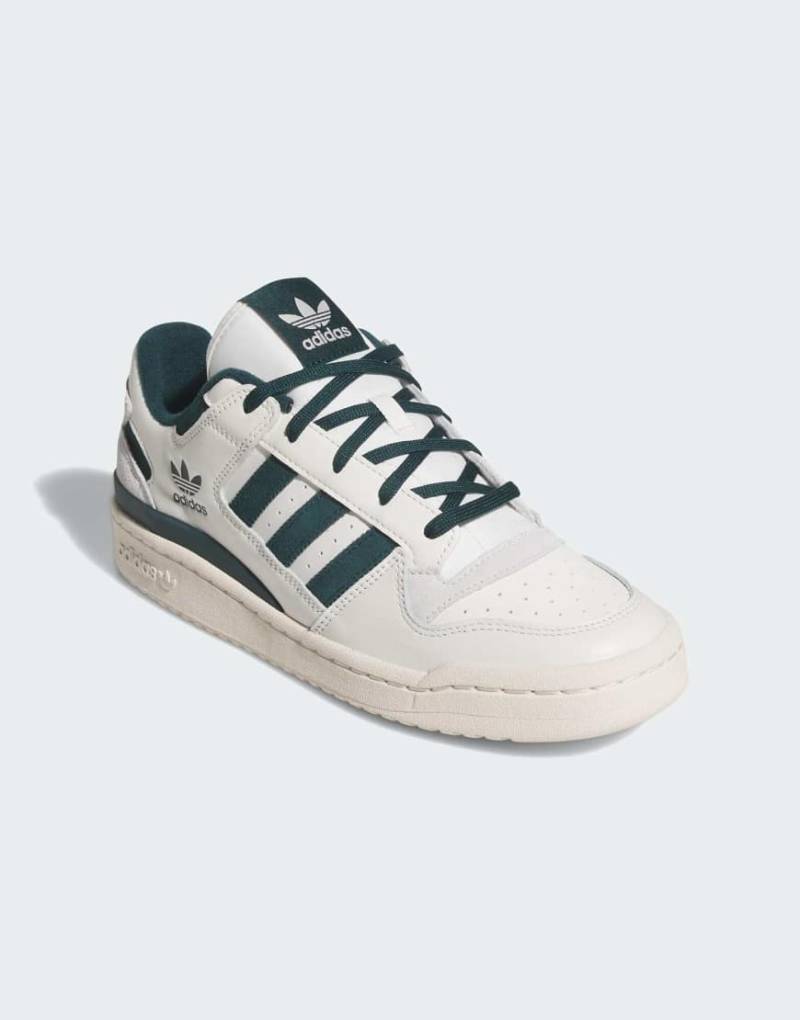adidas Originals - Forum Low Cl - Schuhe in Weiß und Aurora Ivy von adidas Originals