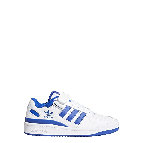 adidas Originals Forum Low Sneaker, White/Team Royal Blue/White, 6.5 US Unisex Big Kid von adidas Originals