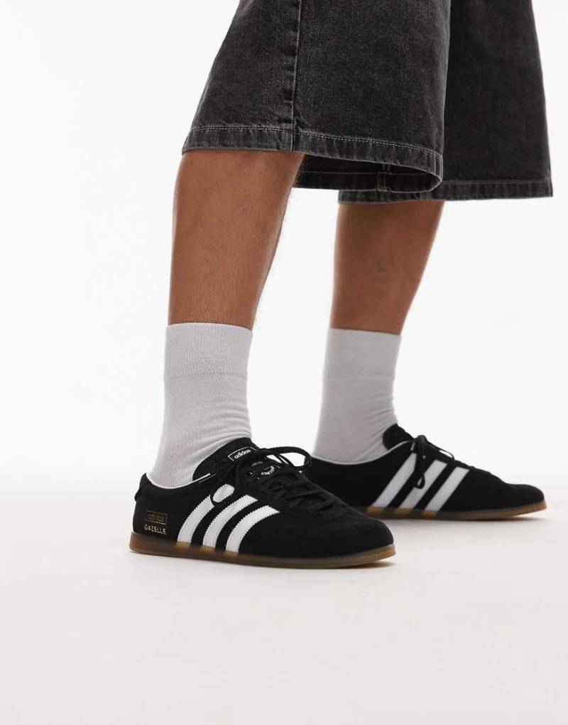 adidas Originals - Gazelle - Lo Pro - Sneaker in Schwarz und Weiß von adidas Originals