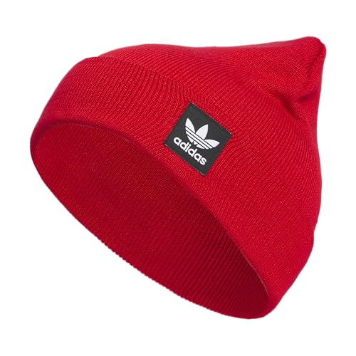 adidas Originals Grove Beanie, Better Scarlet/Black, Einheitsgröße adidas Originals Grove Beanie, Better Scarlet/Black, Einheitsgröße von adidas Originals