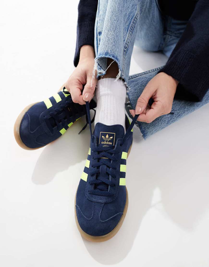 adidas Originals - Hamburg - Blaue Sneaker adidas Originals - Hamburg - Blaue Sneaker von adidas Originals