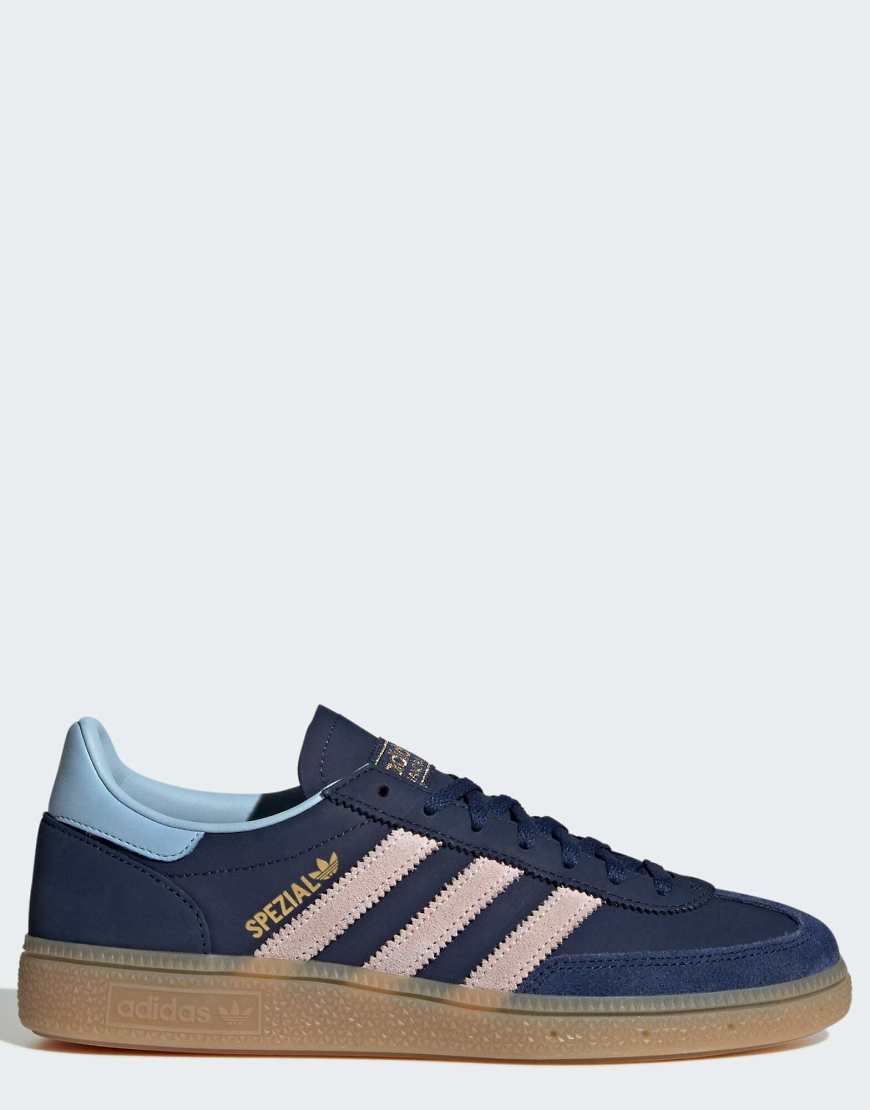 adidas Originals - Handball Spezial - Sneaker in Dunkelblau und Hellrosa von adidas Originals