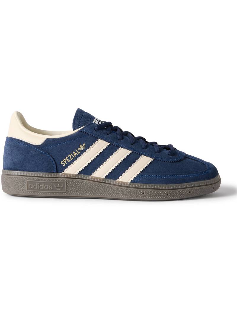 adidas Originals - Handball Spezial Suede and Leather Sneakers - Men - Blue - UK 7.5 von adidas Originals
