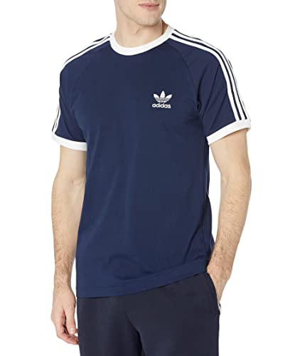 adidas Originals Herren Adicolor Classics 3-Streifen T-Shirt, Nacht Indigo, Klein von adidas Originals