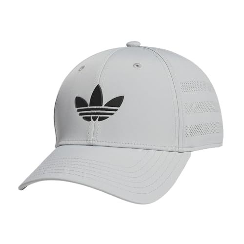 adidas Originals Herren Beacon Structured Precurve Snapback Cap, Steingrau/Schwarz, Einheitsgröße adidas Originals Herren Beacon Structured Precurve Snapback Cap, Steingrau/Schwarz, Einheitsgröße von adidas Originals