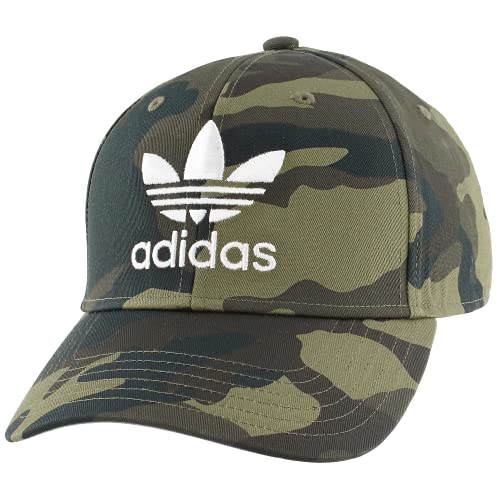 adidas Originals Herren Icon Precurve Snapback Structured Cap Baseball Caps, Camowhite, Einheitsgröße von adidas Originals