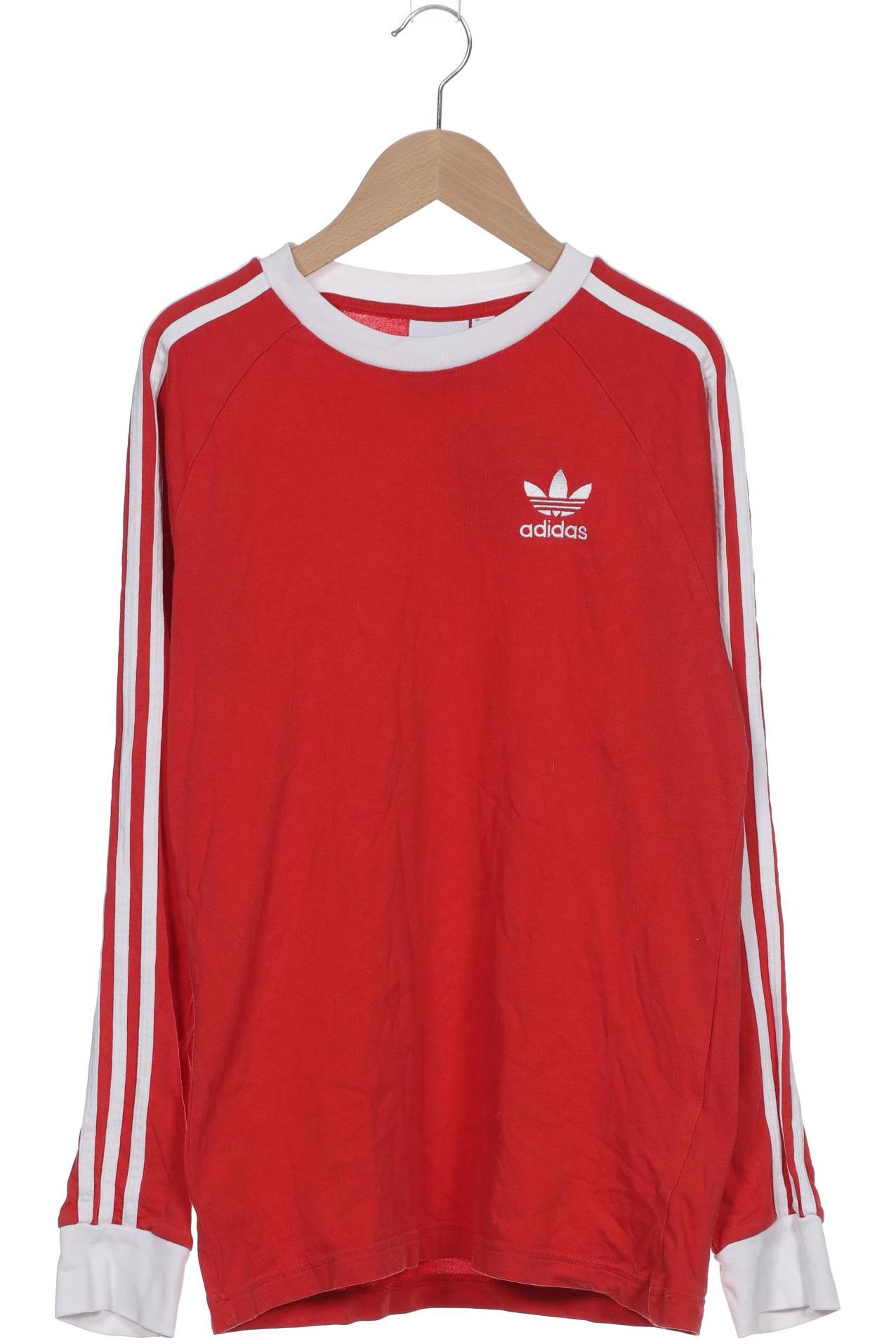 adidas Originals Herren Langarmshirt, rot, Gr. 46 von adidas Originals