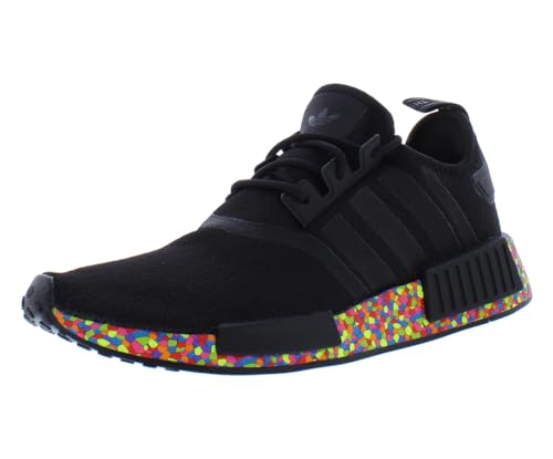 adidas Originals Herren NMD_r1 Primeknit Sneaker, Schwarz / Konfetti, 46 EU von adidas Originals