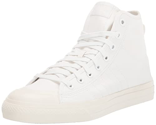 adidas Originals Herren Nizza Hi Rf Sneaker, Cloud White/Cloud White/Off White, 43 EU von adidas Originals