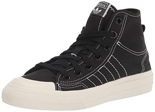 adidas Originals Herren Nizza Hi Rf Sneaker, Schwarz/Weiß/gebrochenes Weiß, 48.5 EU von adidas Originals