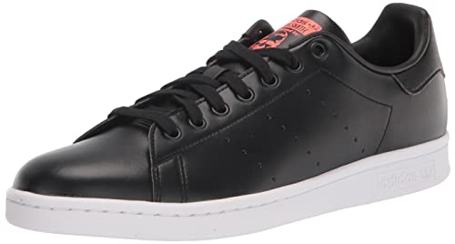 adidas Originals Herren Stan Smith Sneaker, Schwarz/Weiß/Turbo, 44 EU von adidas Originals