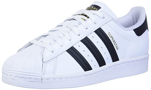 adidas Originals Herren Superstar Sneaker, Weiß/Schwarz, 42 EU von adidas Originals
