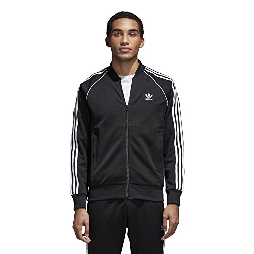 adidas Originals Herren Superstar Track Jacket Jacke, schwarz, X-Groß von adidas Originals