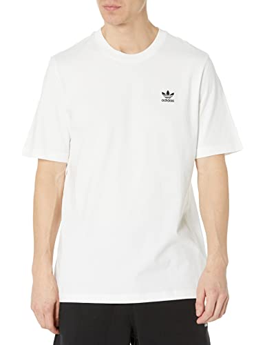 adidas Originals Herren Trefoil Essentials T-Shirt, Weiss/opulenter Garten, L von adidas Originals