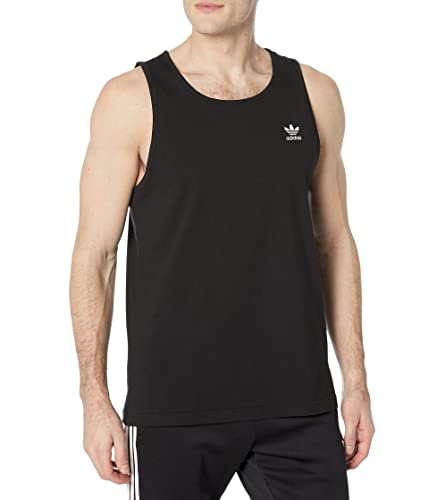 adidas Originals Herren Trefoil Essentials Tank Top, Schwarz, XL von adidas Originals