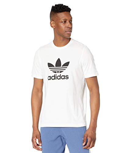 adidas Originals Herren Trefoil T-Shirt Hemd, weiß/schwarz, Mittel von adidas Originals