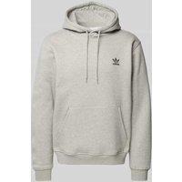 adidas Originals Hoodie aus reiner Baumwolle mit Tunnelzug in Hellgrau, Größe XS adidas Originals Hoodie aus reiner Baumwolle mit Tunnelzug in Hellgrau, Größe XS von adidas Originals