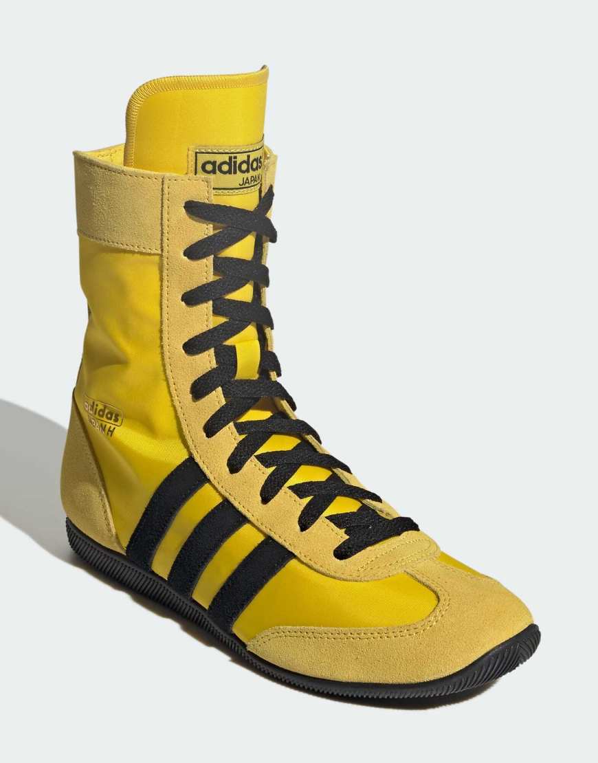 adidas Originals - Japan H - Schuhe in Gelb, Schwarz und Gold von adidas Originals