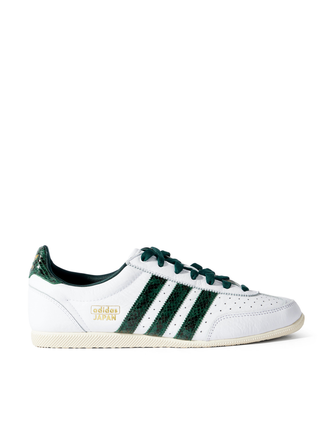 adidas Originals - Japan Snake-Effect and Leather Sneakers - Men - White - UK 12 von adidas Originals