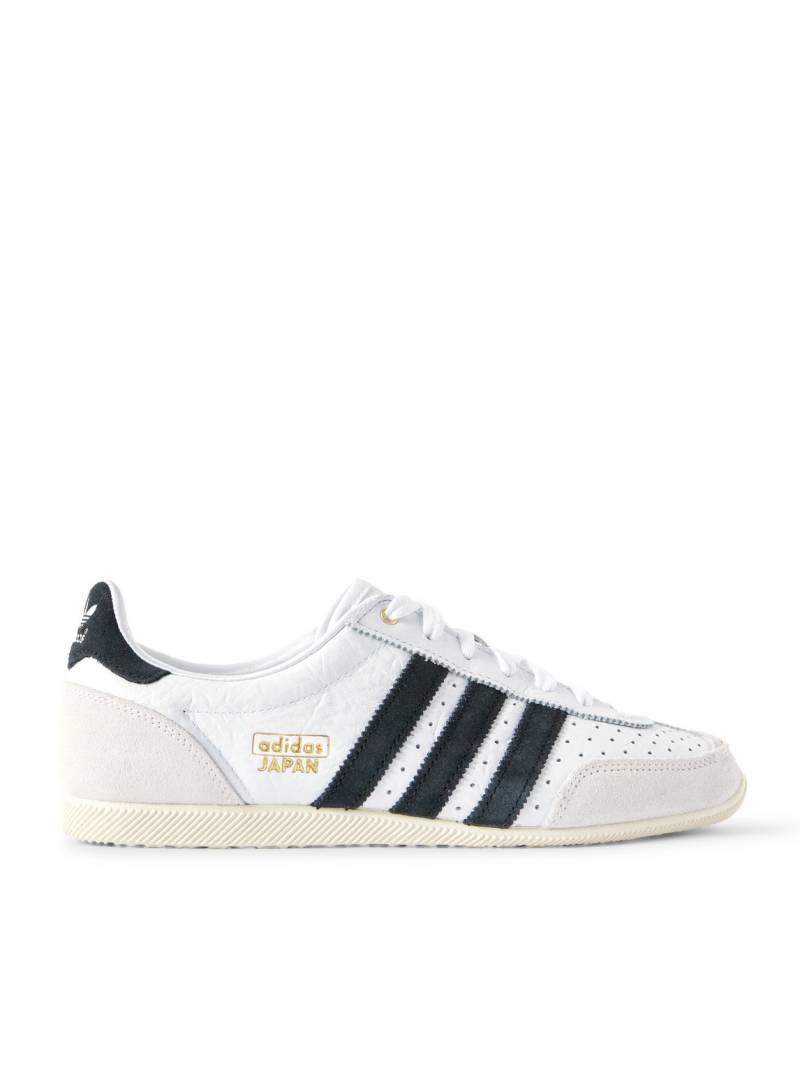 adidas Originals - Japan Suede and Textured-Leather Sneakers - Men - White - UK 10.5 von adidas Originals