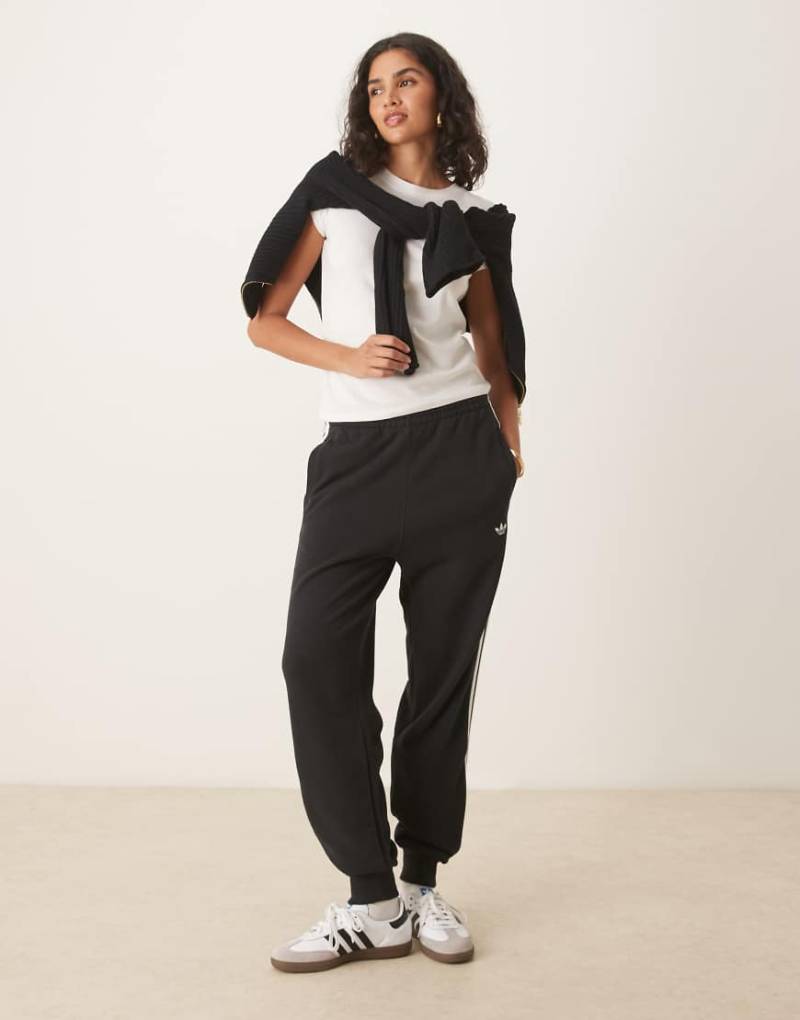 adidas Originals - Jogginghose in Schwarz mit den drei Streifen von adidas Originals