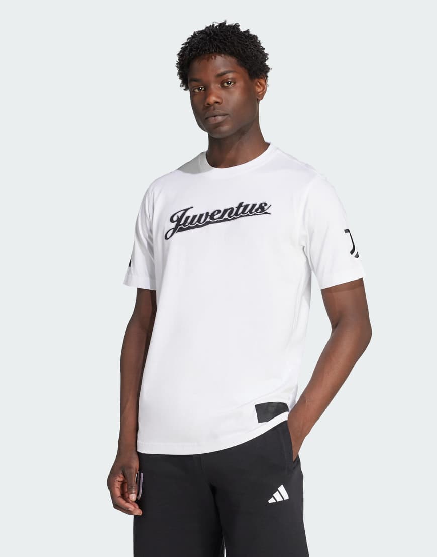 adidas Originals - Juventus Us Pack - T-Shirt in Weiß von adidas Originals