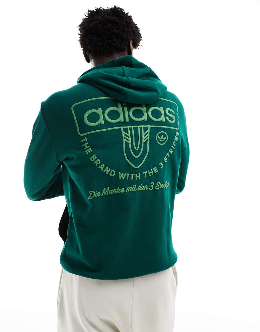 adidas Originals - Kapuzenpullover in Grün adidas Originals - Kapuzenpullover in Grün von adidas Originals