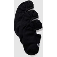 adidas Originals Low Cut Sneakersocken aus elastischem Baumwoll-Mix in Black, Größe 34/36 von adidas Originals