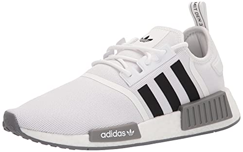 adidas Originals Men's NMD_R1 Primeblue Sneaker, White/Black/Grey, 14 von adidas Originals