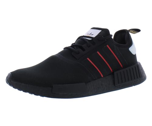 adidas Originals NMD-R1 Black/White/Team Power Red 10.5 D (M) von adidas Originals