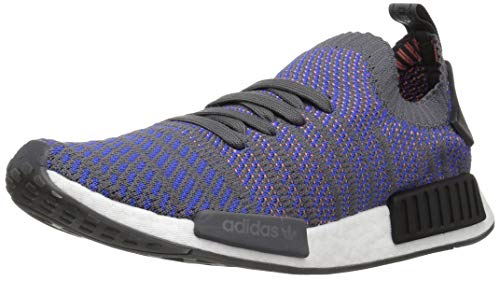 adidas Originals NMD_R1 STLT PK Laufschuh für Herren, Blau (Hi-Res Blue/Black/Coral), 43 EU von adidas Originals