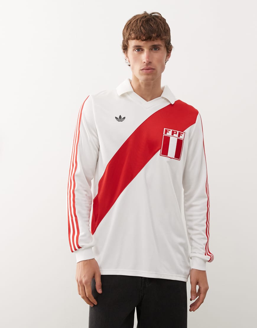 adidas Originals - Peru 1978 - Trikot in Weiß von adidas Originals