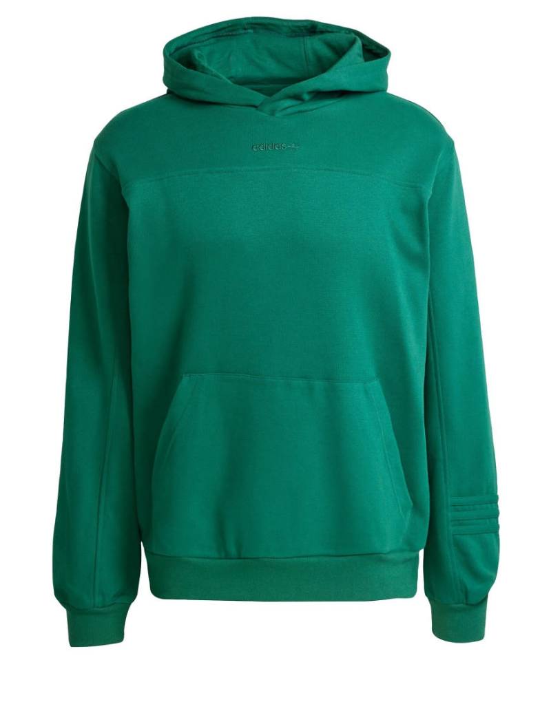 adidas Originals - Pre-Loved - Kapuzenpullover in College-Grün adidas Originals - Pre-Loved - Kapuzenpullover in College-Grün von adidas Originals