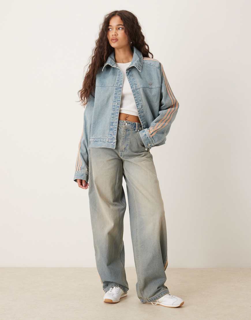 adidas Originals - Premium Essentials - Jeans-Marineblau adidas Originals - Premium Essentials - Jeans-Marineblau von adidas Originals
