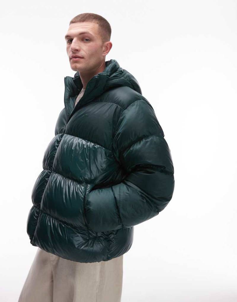 adidas Originals - Puffermantel in Dunkelgrün adidas Originals - Puffermantel in Dunkelgrün von adidas Originals