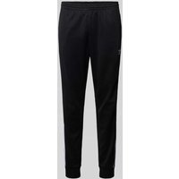 adidas Originals Regular Fit Sweatpants mit Label-Stitching in Black, Größe S von adidas Originals