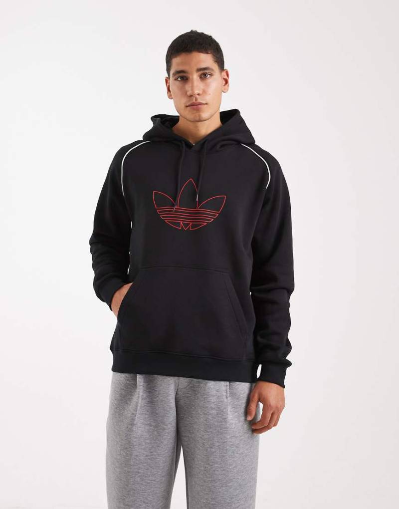 adidas Originals - SST - Kapuzenpullover in Schwarz von adidas Originals