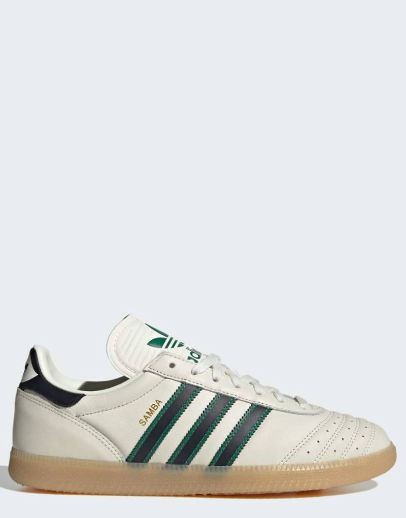 adidas Originals - Samba JP - Schuhe in Off White/Core Black-Weiß von adidas Originals