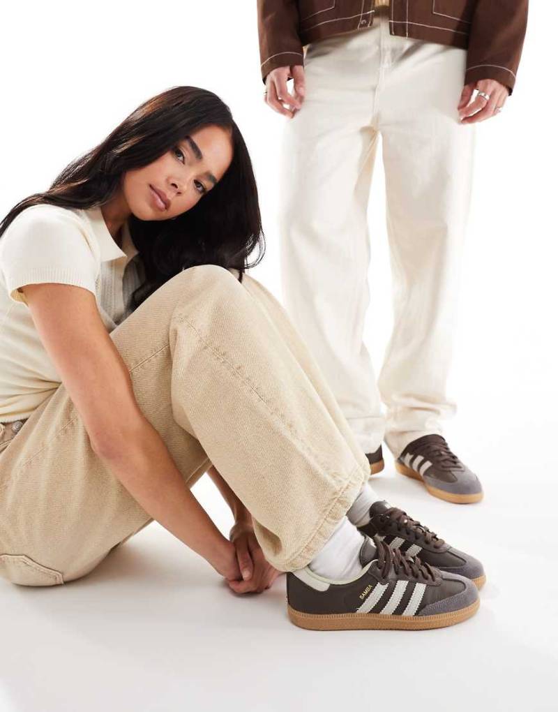 adidas Originals - Samba OG - Sneaker in Braun von adidas Originals