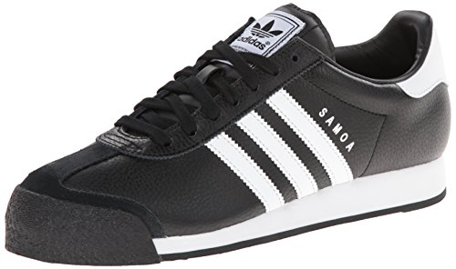 adidas Originals Samoa Retro Sneaker Herren, Schwarz (schwarz/weiß), 41 EU von adidas Originals